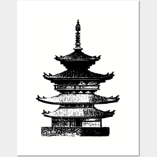 Pagoda Posters and Art